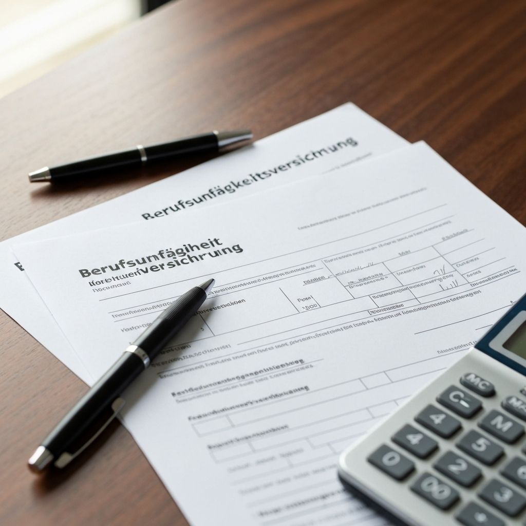 Neue BU-Police - 100%* Deckung